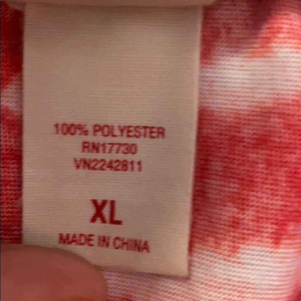 Mossimo Red and white tie dyed summer dress ♥️ - Picture 5 of 6